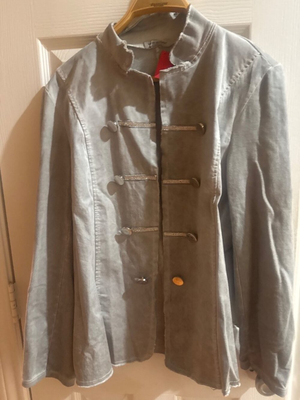 Glamorous Military Jacket S/M CottonButtons Italy WhimsigothSteampunk Gothic
